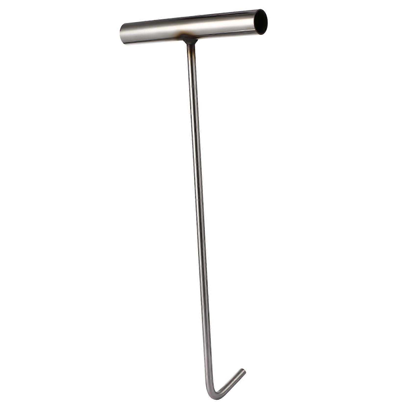 Formed stainless steel hook for manhole covers
Robust lifting tool for easy opening of access covers
Versatile for use with roller doors