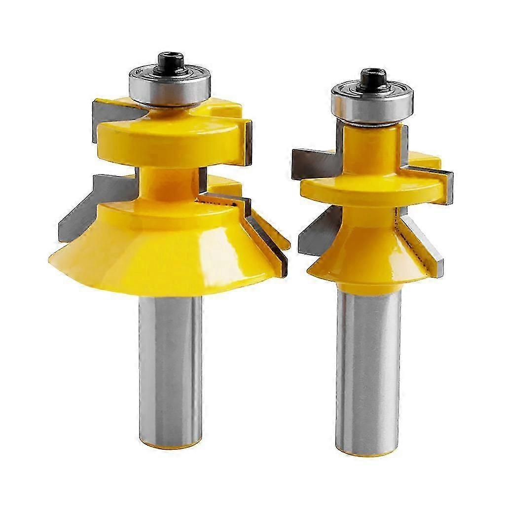 Tongue and Groove Router Bit Set 1/2inch Shank Woodworking Tools