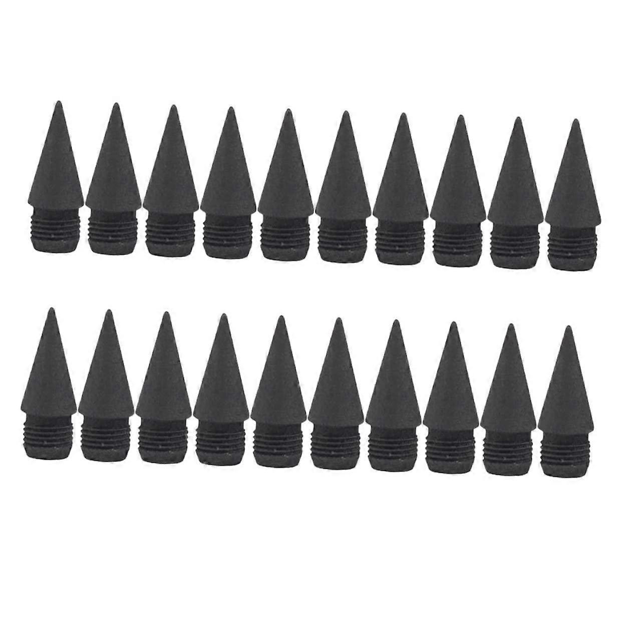 40 Pieces Graphite Replacement Leads For Inkless Pencil Comfortable Use Without Sharpening