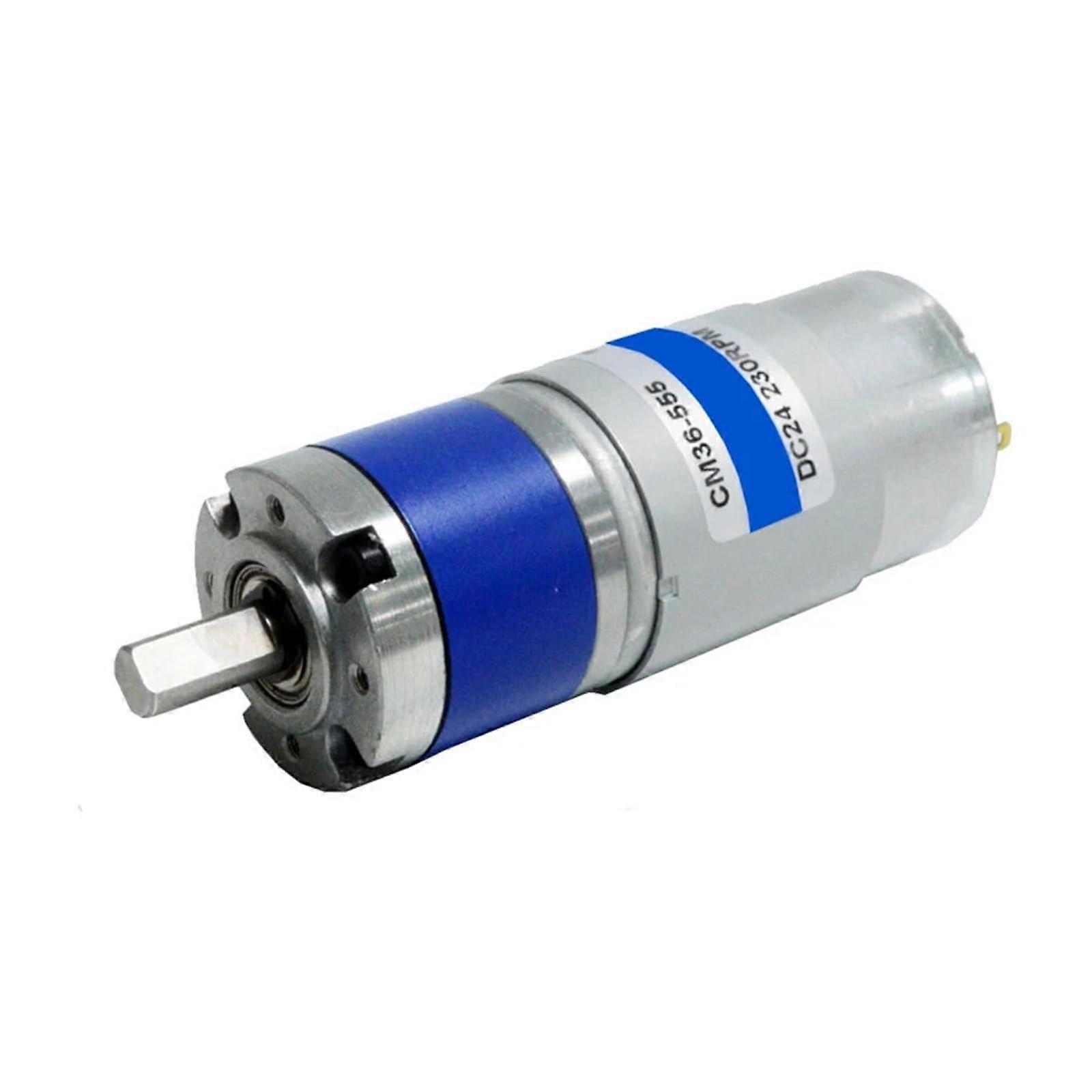 TQ36555 Planetary Gearbox Reducer Electronic Starter DC Carbon Brush 12V 24V Robot Smart Home Small Electronic Starter (230RPM, 12V) 230RPM 12V