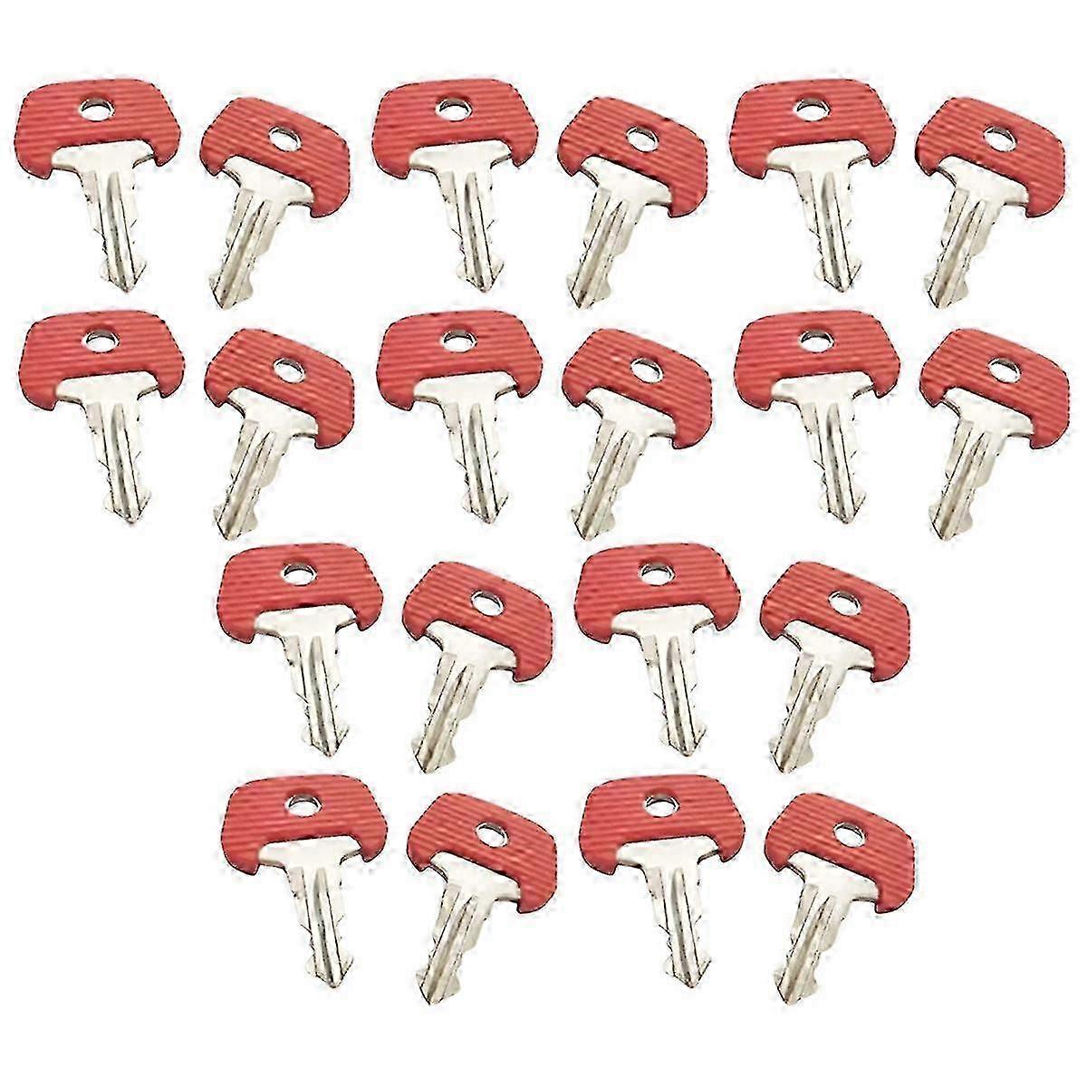 Jungheinrich 702 Electric Stapler Ignition Key 20 PCS - Replacement Key for Forklift Edition 0714