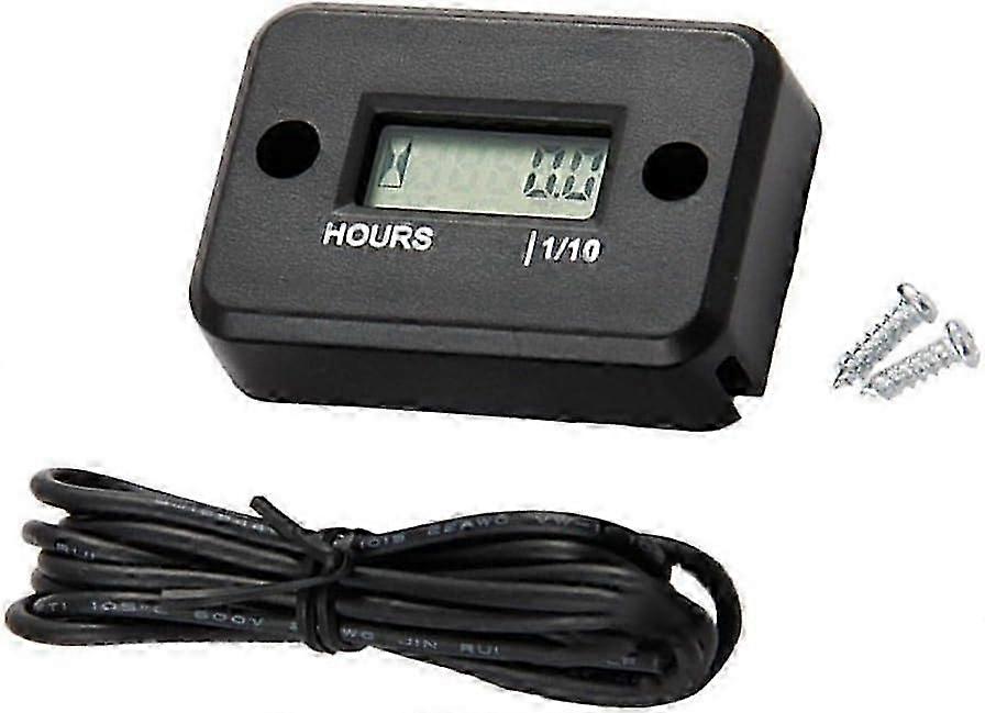 Waterproof LCD Hour Meter for Motorcycle