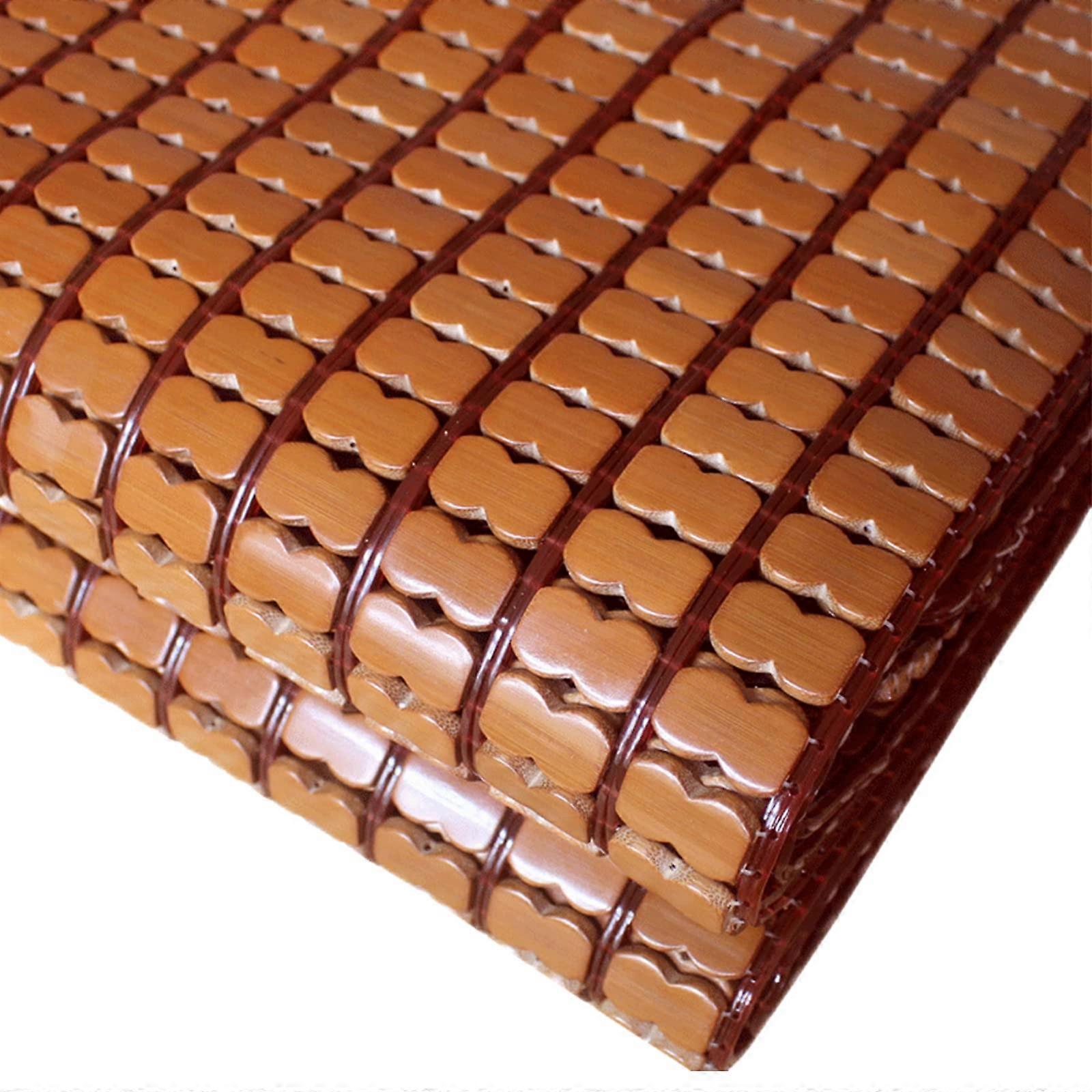 Bamboo Cooling Mattress Foldable Summer Mat for Single Double Bed (90x190cm)