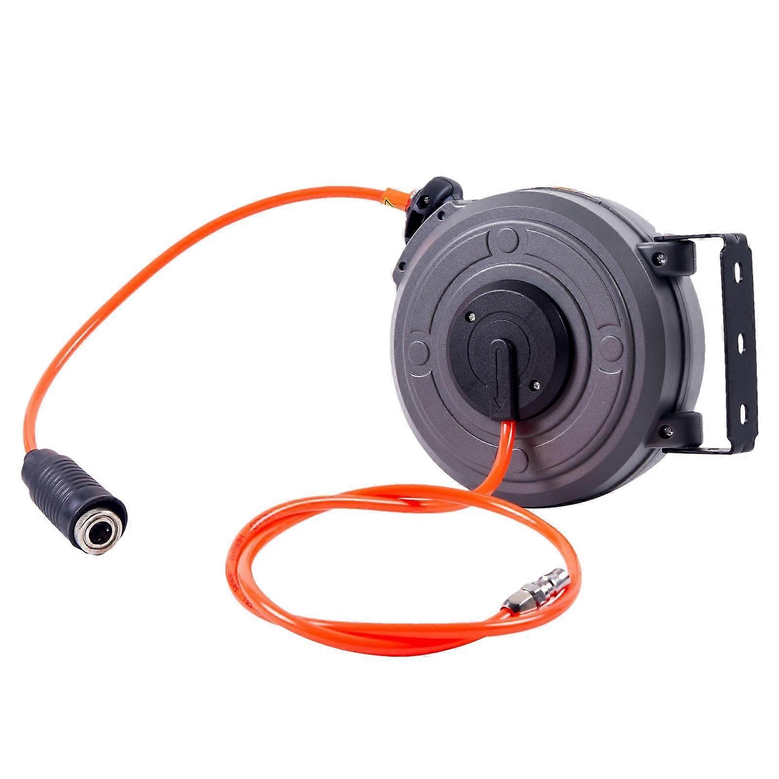 Air Hose Reel with 180° Swivel Bracket, Heavy Duty