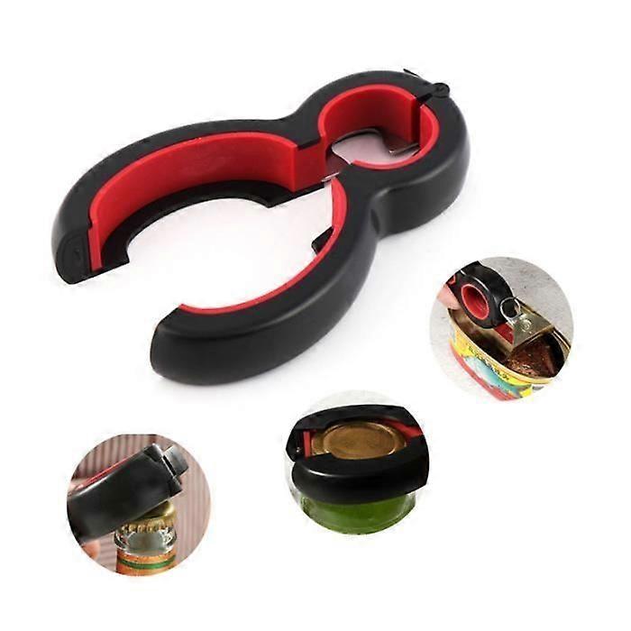 Manual Can Opener, Jar Opener, Adjustable Jar Opener, Multi-Function Bottle Opener Can Opener, Kitchen Gadgets Manual Jar Opener