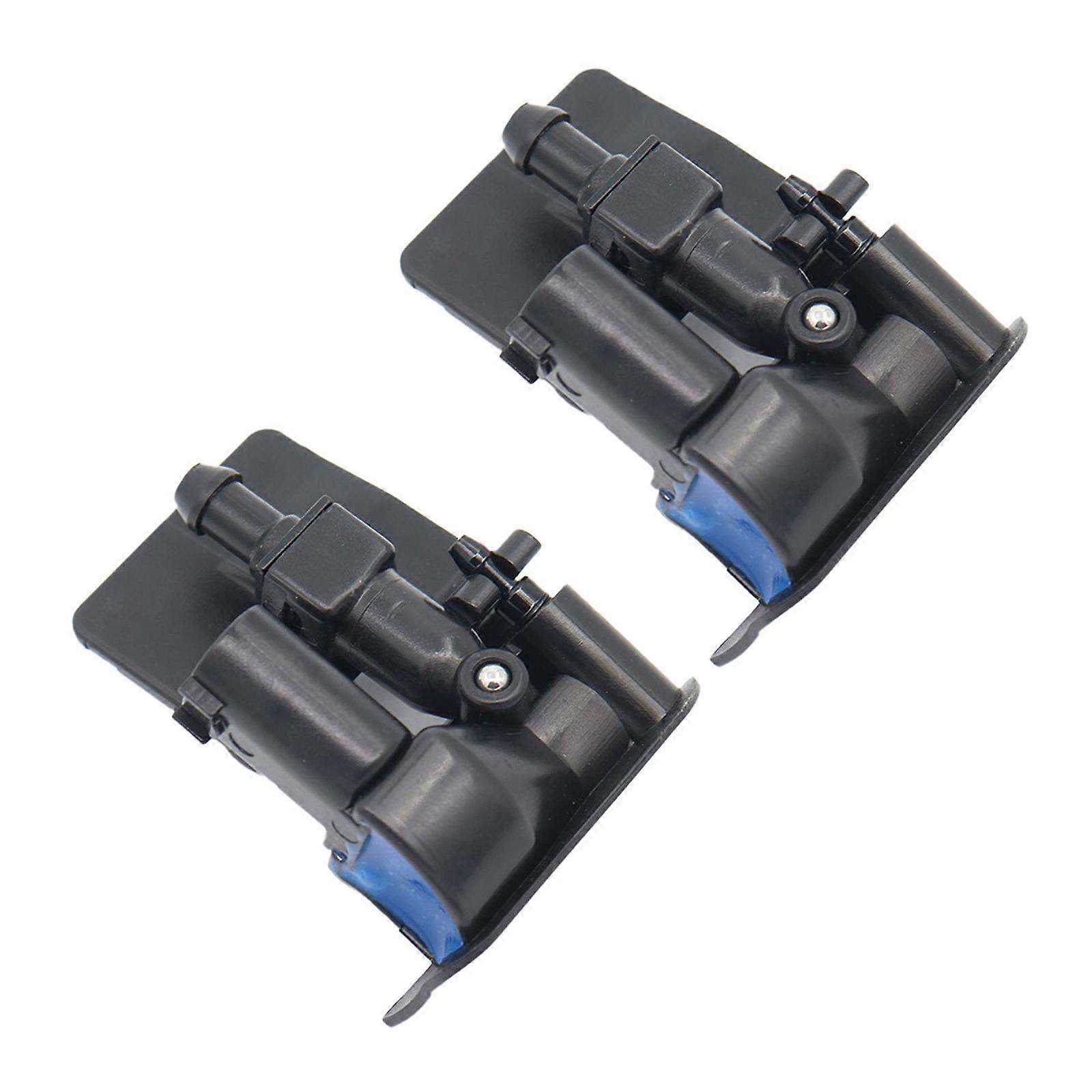 Durable Windshield Washer Sprayer Easy Replacement Precise Spray Windscreen Washer 61667183343 Durable for Front Hood Multicolor