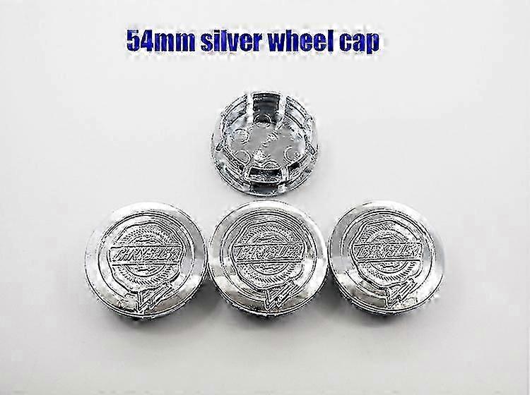 4 τεμάχια 54mm 56mm 60mm 64mm λογότυπο Chrysler έμβλημα αυτοκινήτου καπάκι κέντρου τροχού τροχού επανατοποθέτηση ζάντας καλύμματα σήματος αυτοκόλλητο αξεσουάρ στυλ