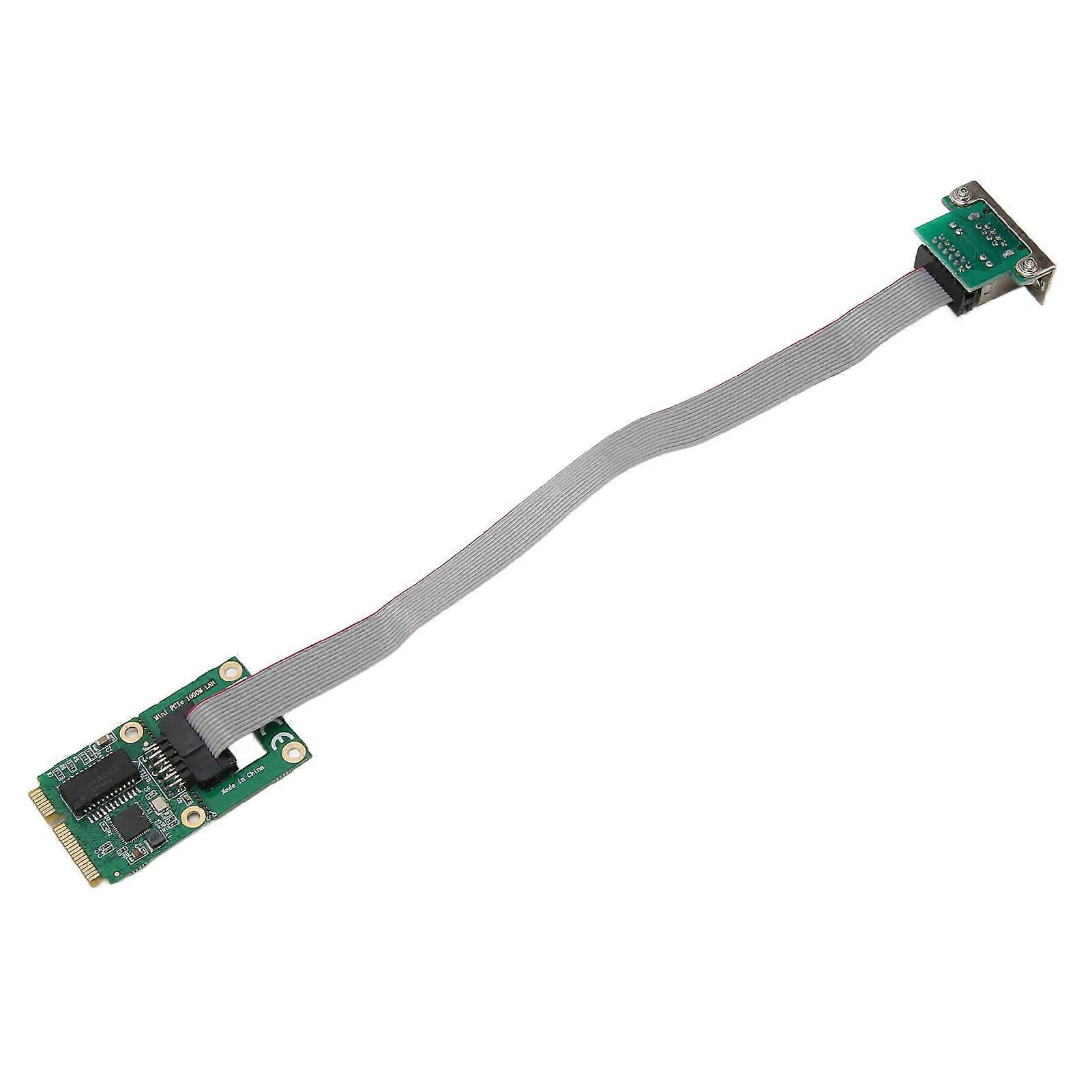 Mini PCIe Network Controller Card 10 100 1000Mbps Self Adaption Stable RJ45 LAN NIC Card for Desktop Computer 