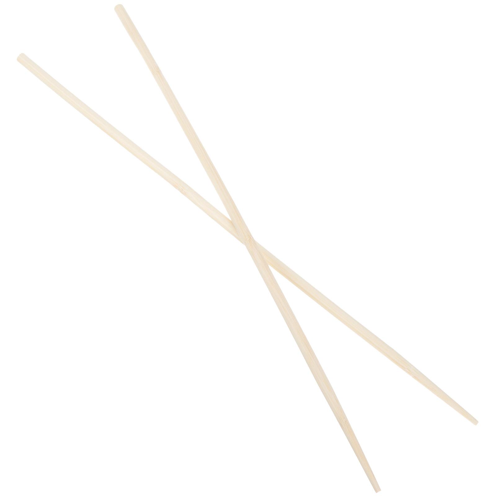 Extra Long Wooden Chopsticks Set of 10 for Frying Cooking Hot Pot Deep Frying Smooth Polished for Beginners and Family Use
