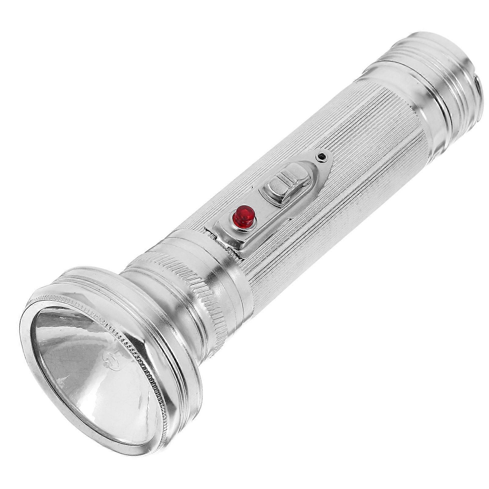 Retro Tungsten Lamp Props for DIY Multi Color Aluminium Flashlight with Classic Design 6.5 Inches