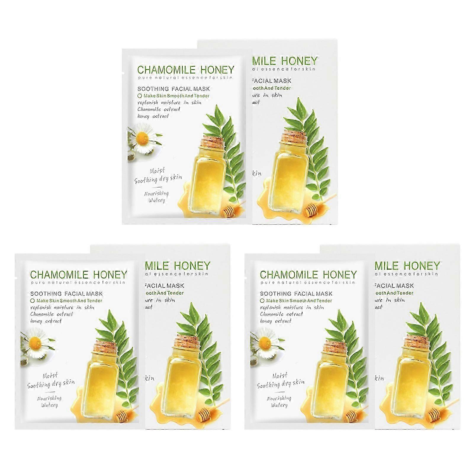 Chamomiles Hydrating Sheet Mask, Repairing Soothing Face Mask, for Daily Use