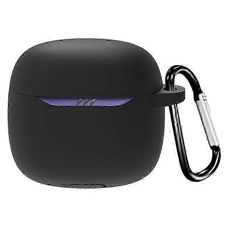 Protective Silicone Case Cover with Hook for JBL Tune Flex 2 Bluetooth Earbuds