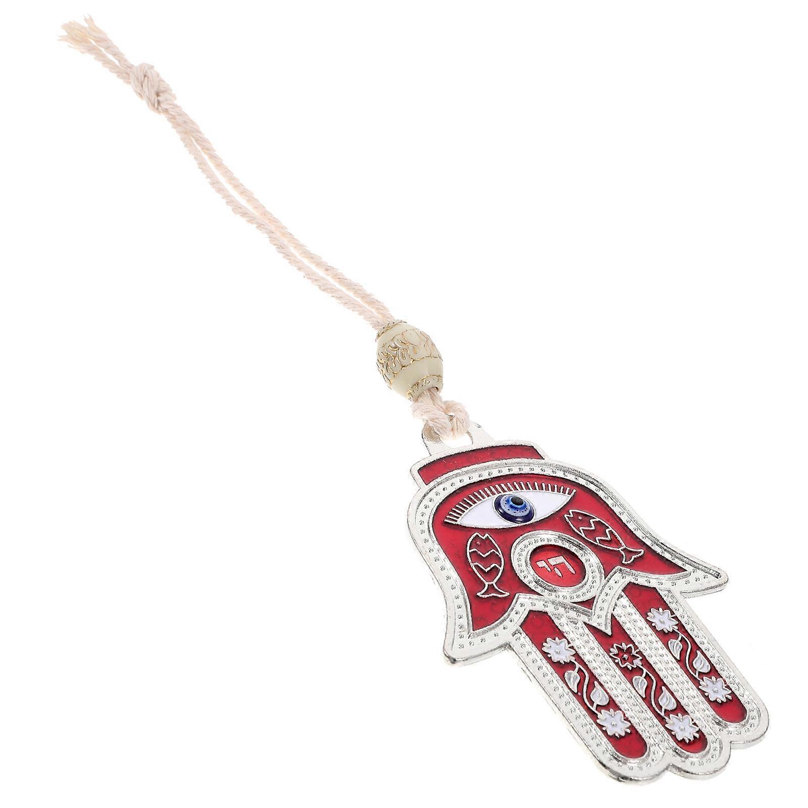 Evil Eye Hand Pendant Adornment Keychain 1 Set Evil Eye Bag Hanging Ornament