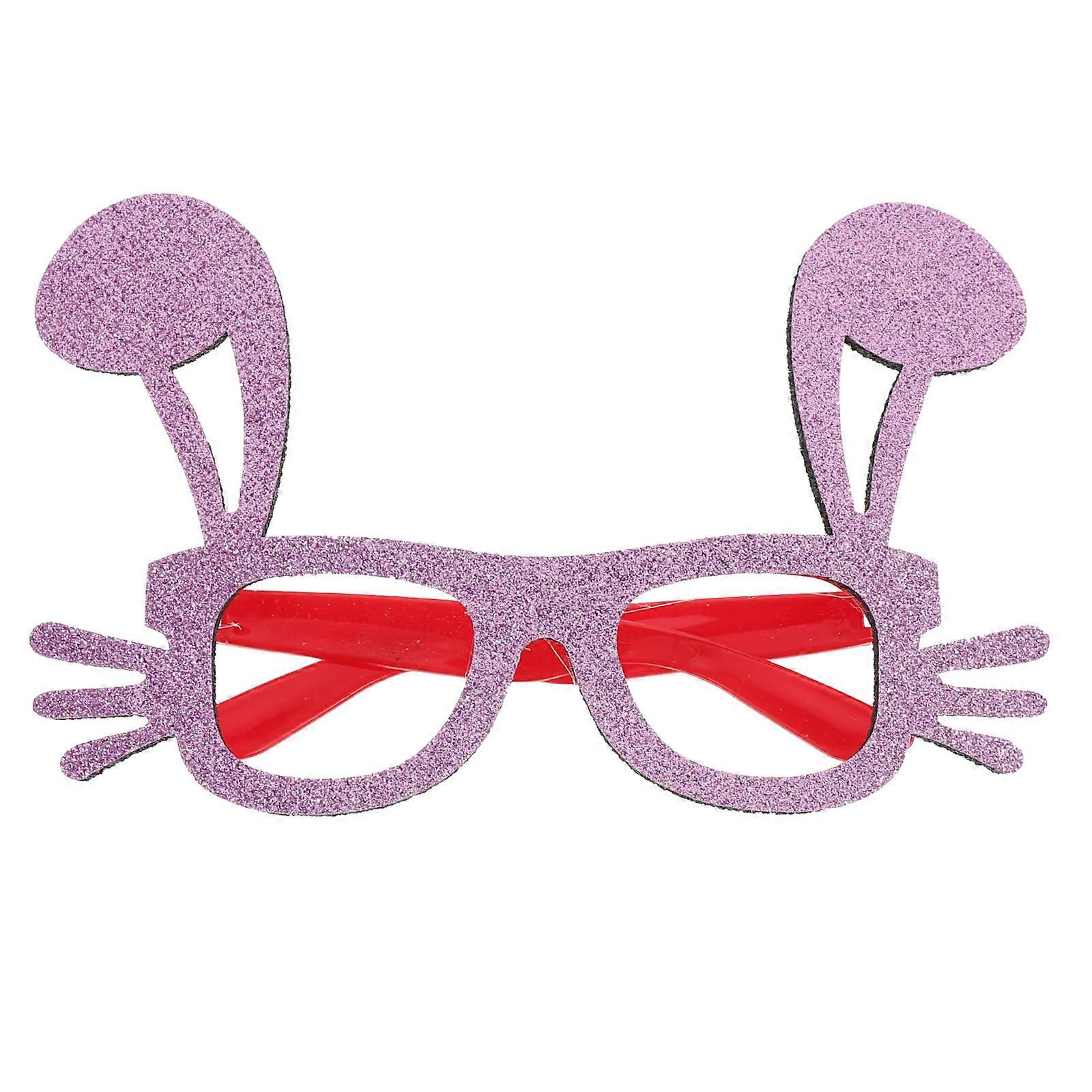 Party Style Bunny Ear Glasses Suitable For Kids And Adults In Assorted Color Perfect For Birthday Celebrations 1Pack