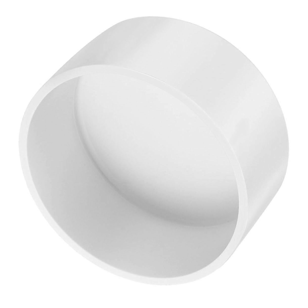 PVC Pipe End Cap with Leak-Proof Seal for Residential and Industrial Plumbing Applications