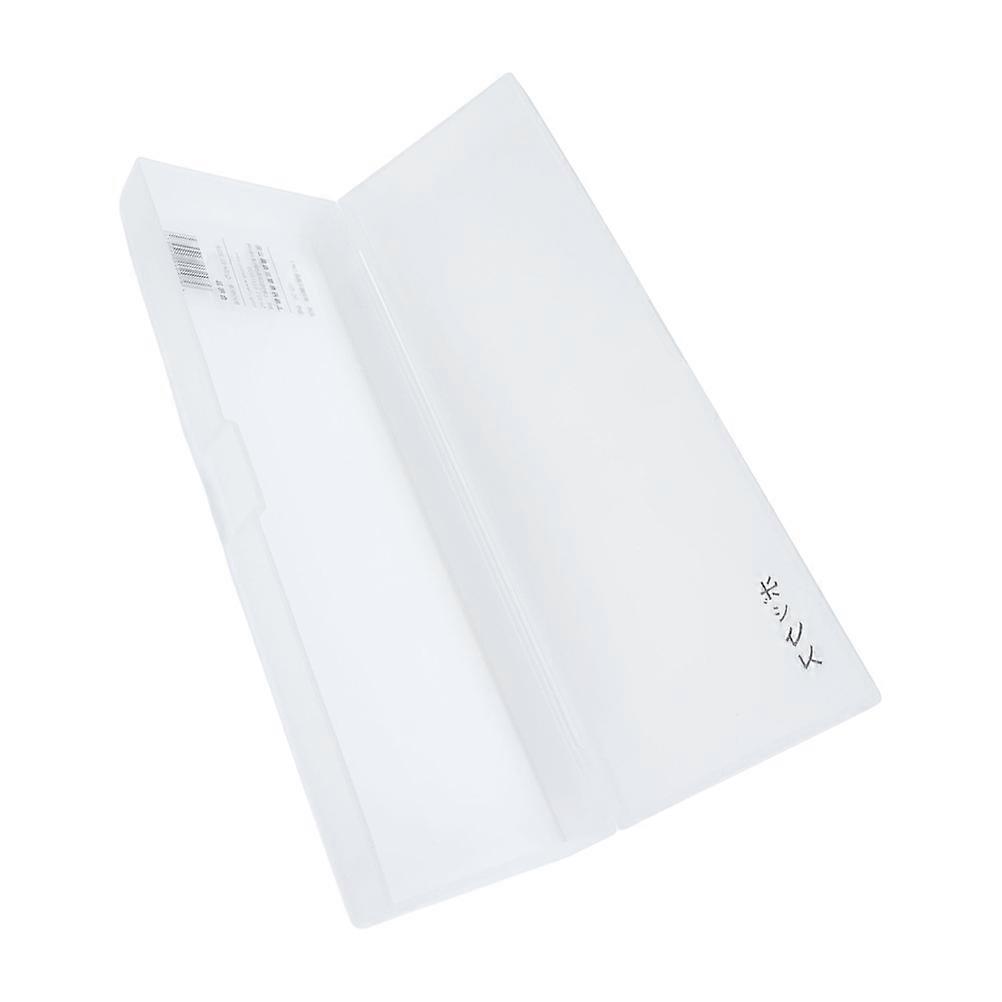 Watercolor Pigment Box Transparent Stationery Organizer Students Study Storage PP Material 1Set