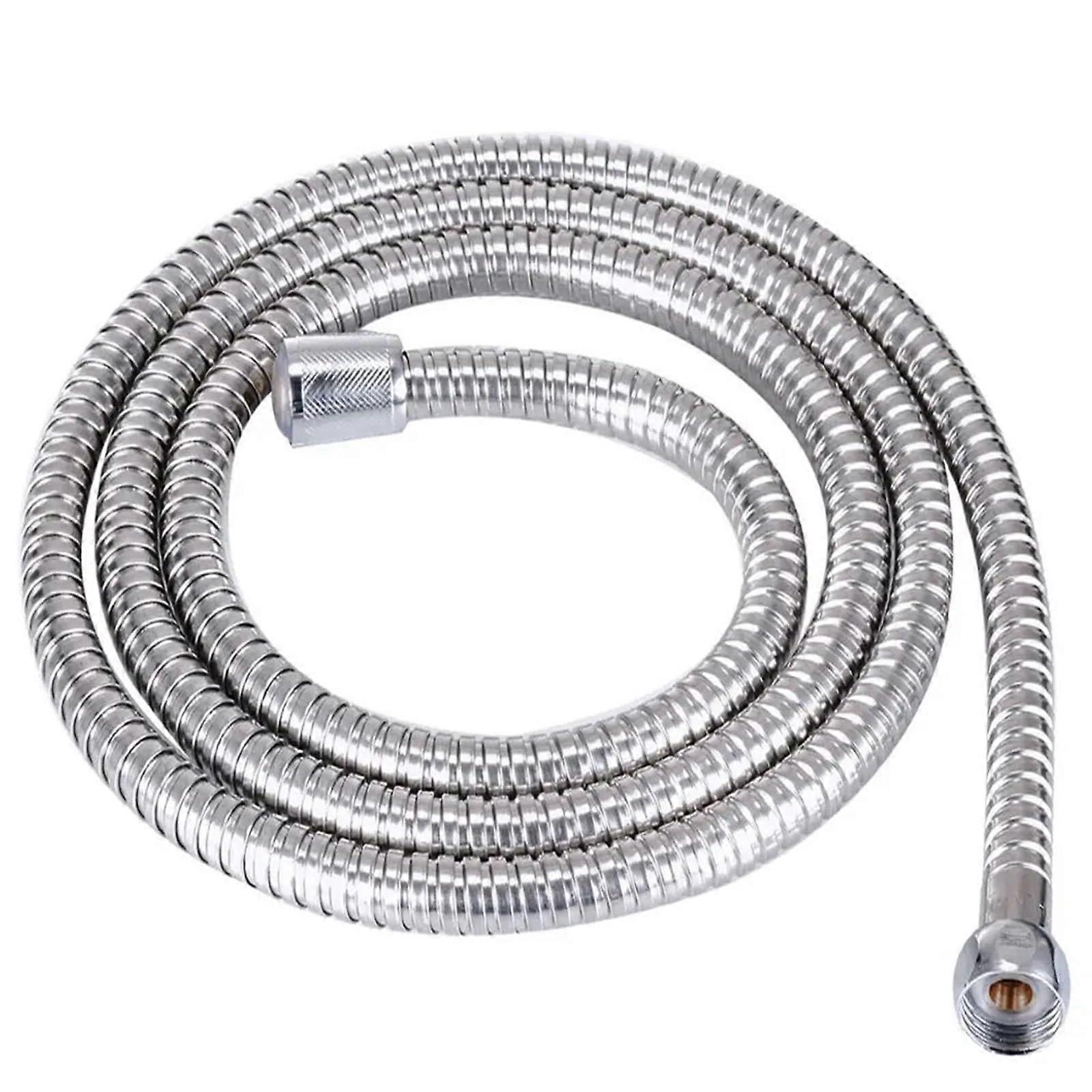 Hand Shower Hose, 2 Metre Flexible Anti-Winding Extension Pipe for Bathroom Showers, Compatible with Standard Taps, Type B