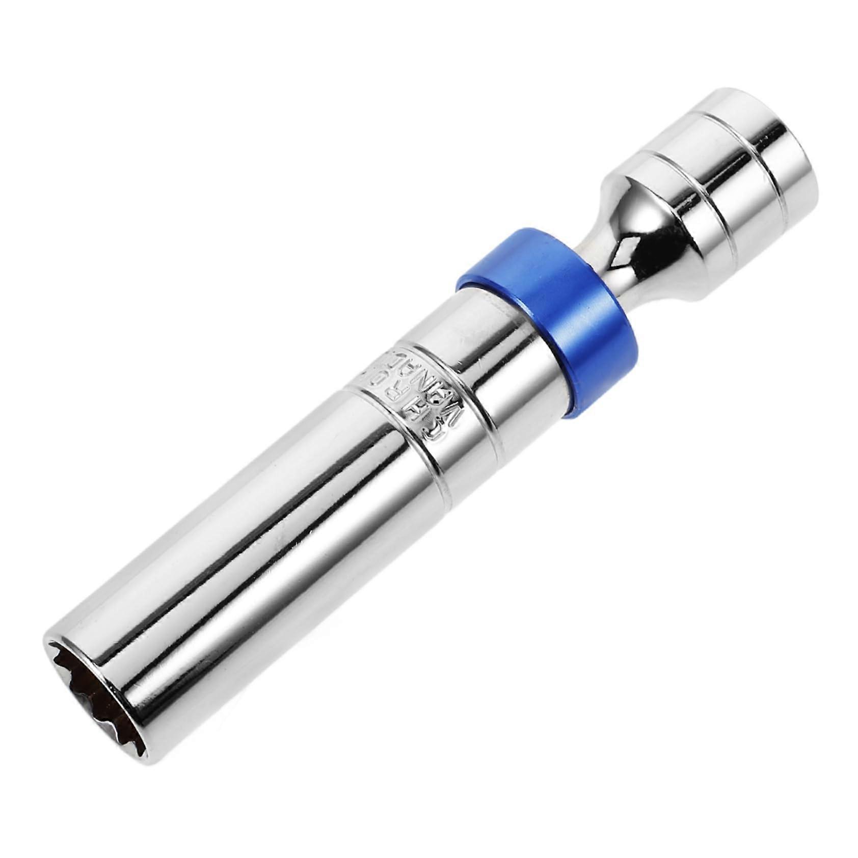 Magnetic Spark Plug Socket with Swivel Joint for Easy Removal, 10.10X1.80X1.80CM