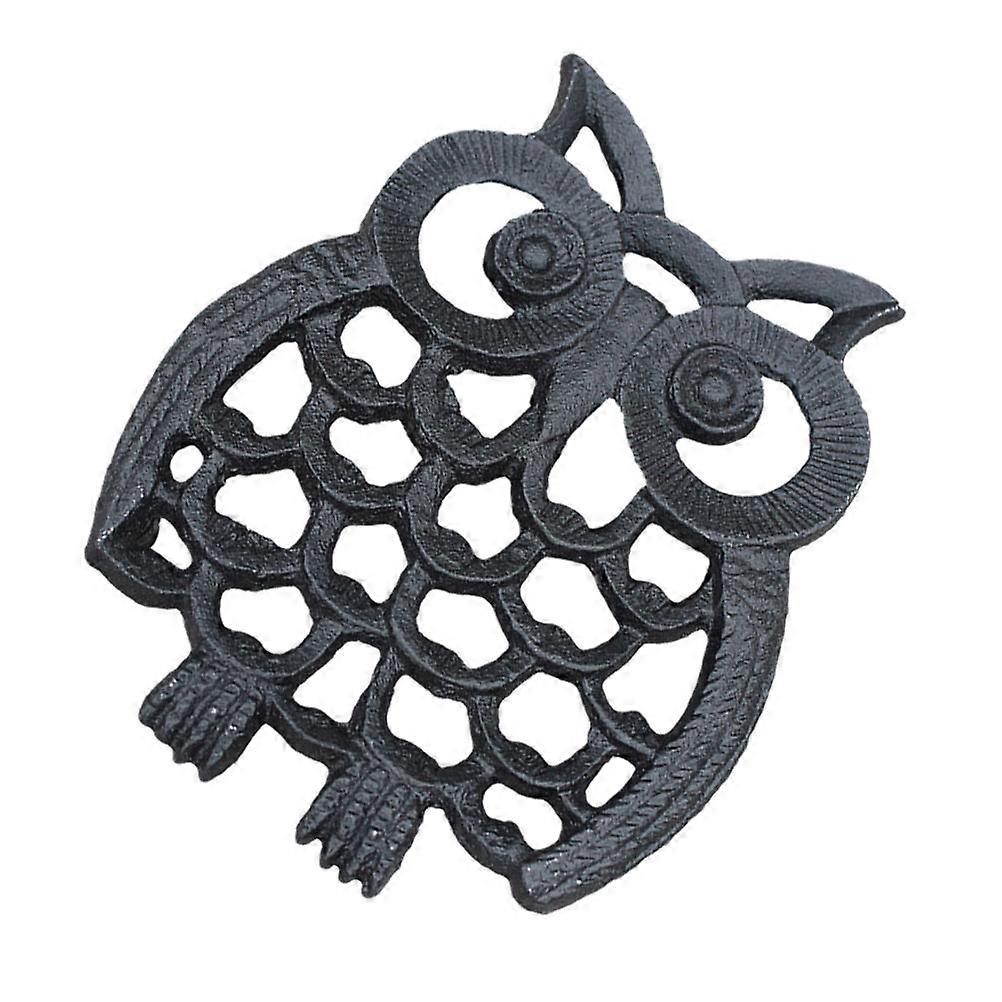 Home Coaster Design Heat Insulation Mat 1Pcs Black