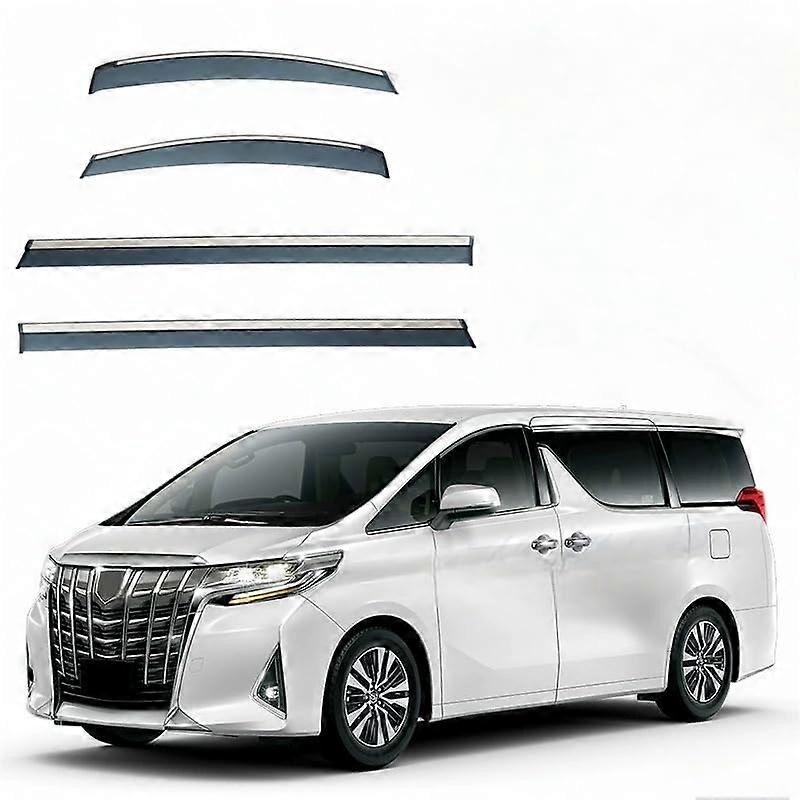 Rain protection side windows for Toyota Alphard MK1AH10 2002, MK3AH30 2015