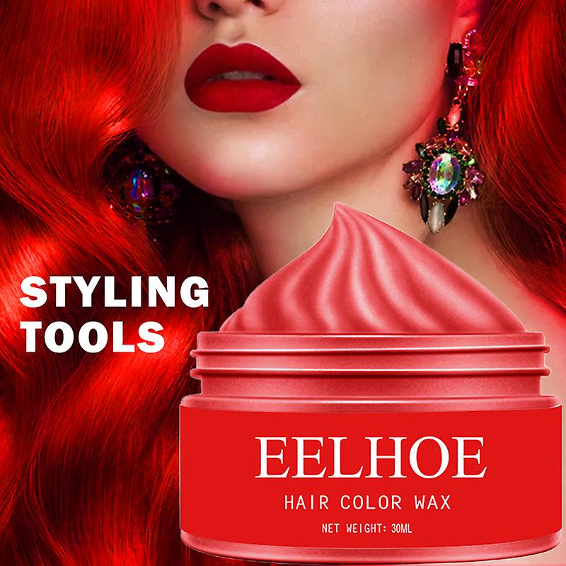 Unisex hårfarve voks midlertidig engangs