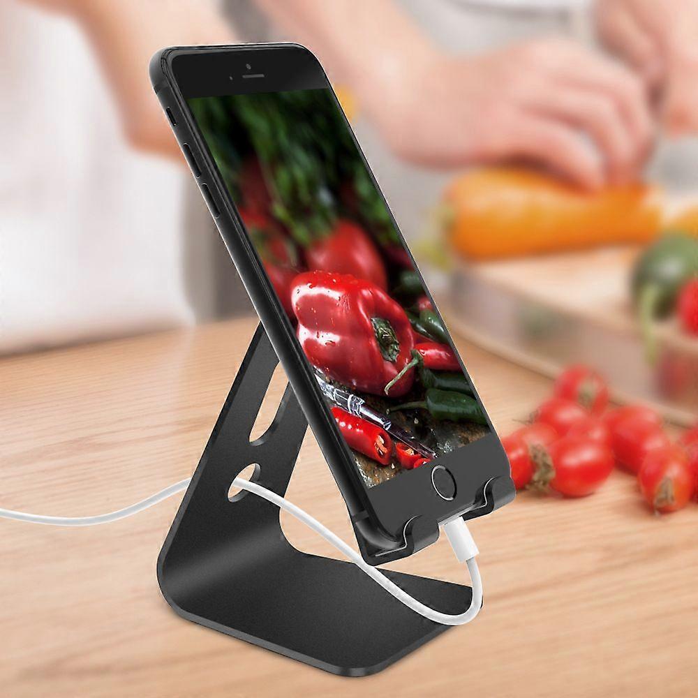 Mobile Phone Stand Aluminum Alloy Portable Multi-functional Lazy Holder Cell Phone Bracket
