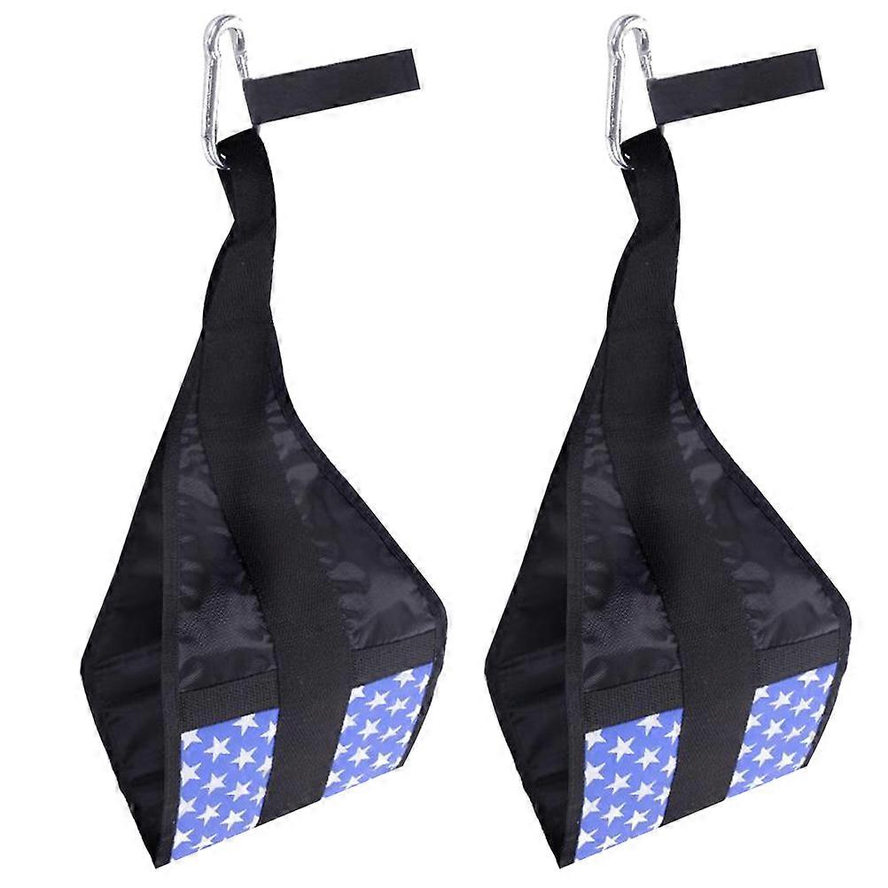 Gym Hanging Belt Abdominal Training Equipment Targeting Muscle Growth With 50 X 19 CM Length Utilized In Various Locations 2 Pcs