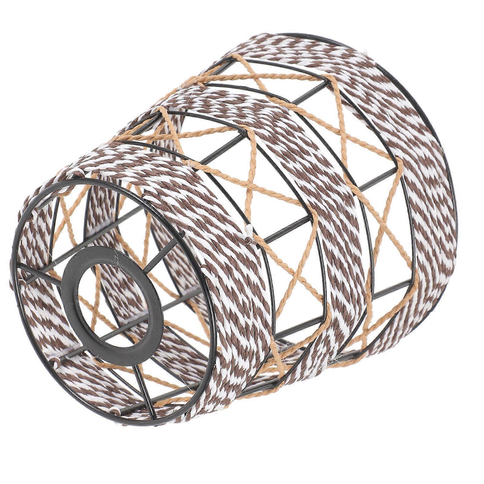 Decorative Lamp Shade Replacement For Bedroom Light Diffusion 19X19CM Black 1Pcs