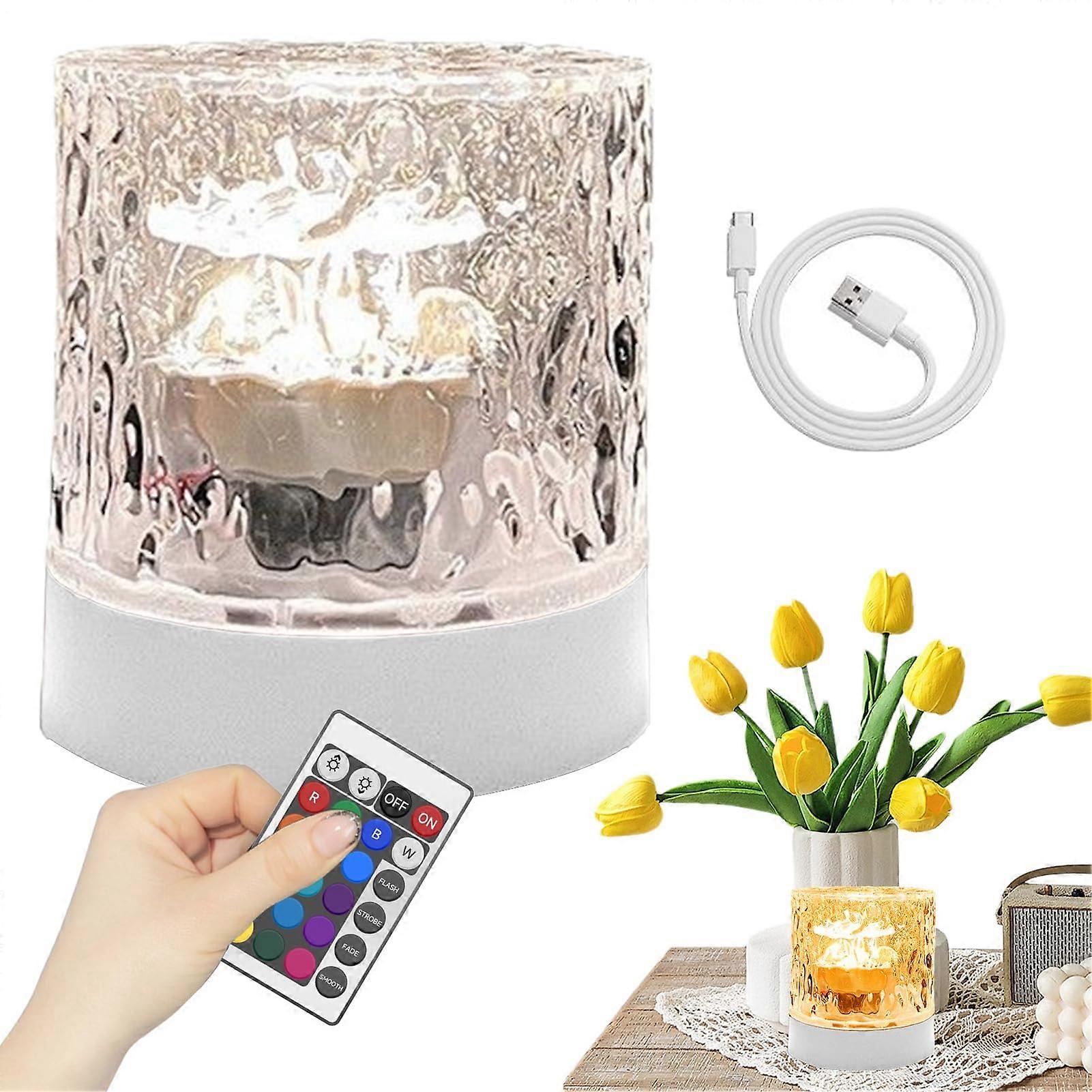 Lampe de projecteur Lampe de salon Esthétique décorative 16 couleurs avec télécommande pour l’amélioration de l’ambiance du salon de la chambre