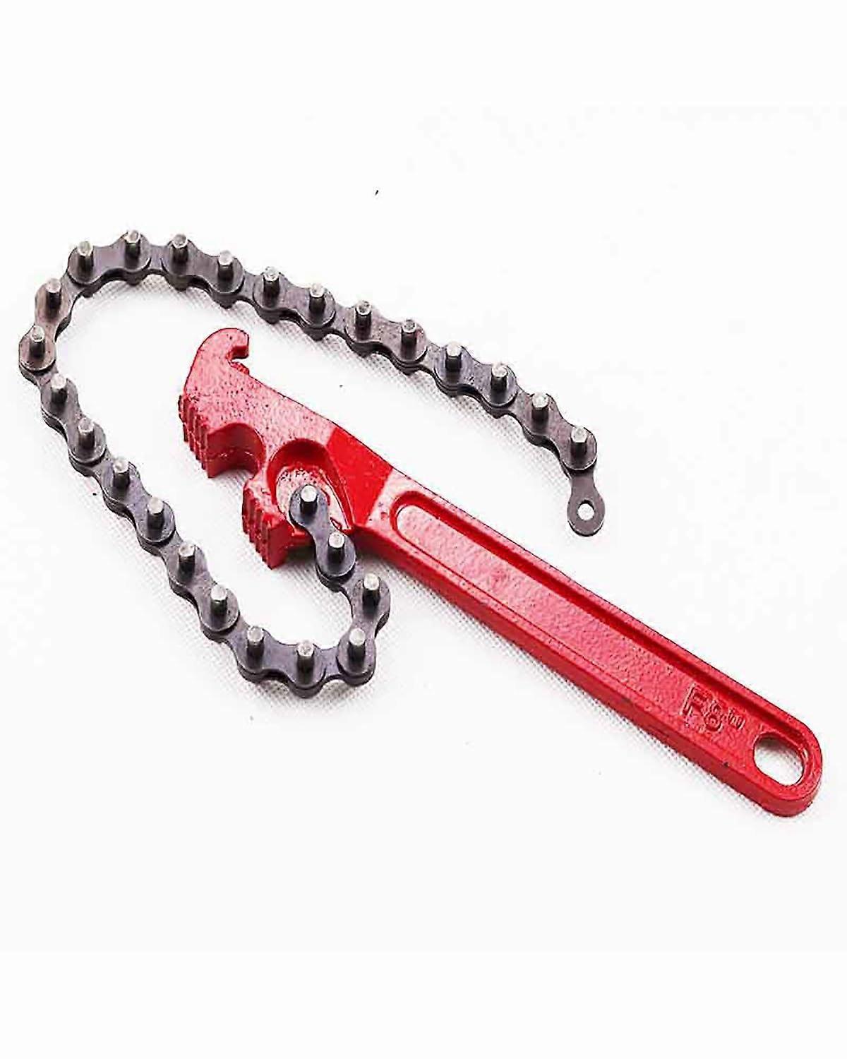 Ölfilter wrench Multipurpose chain wrench for removing the oil filter Oil change tool (8 inches)