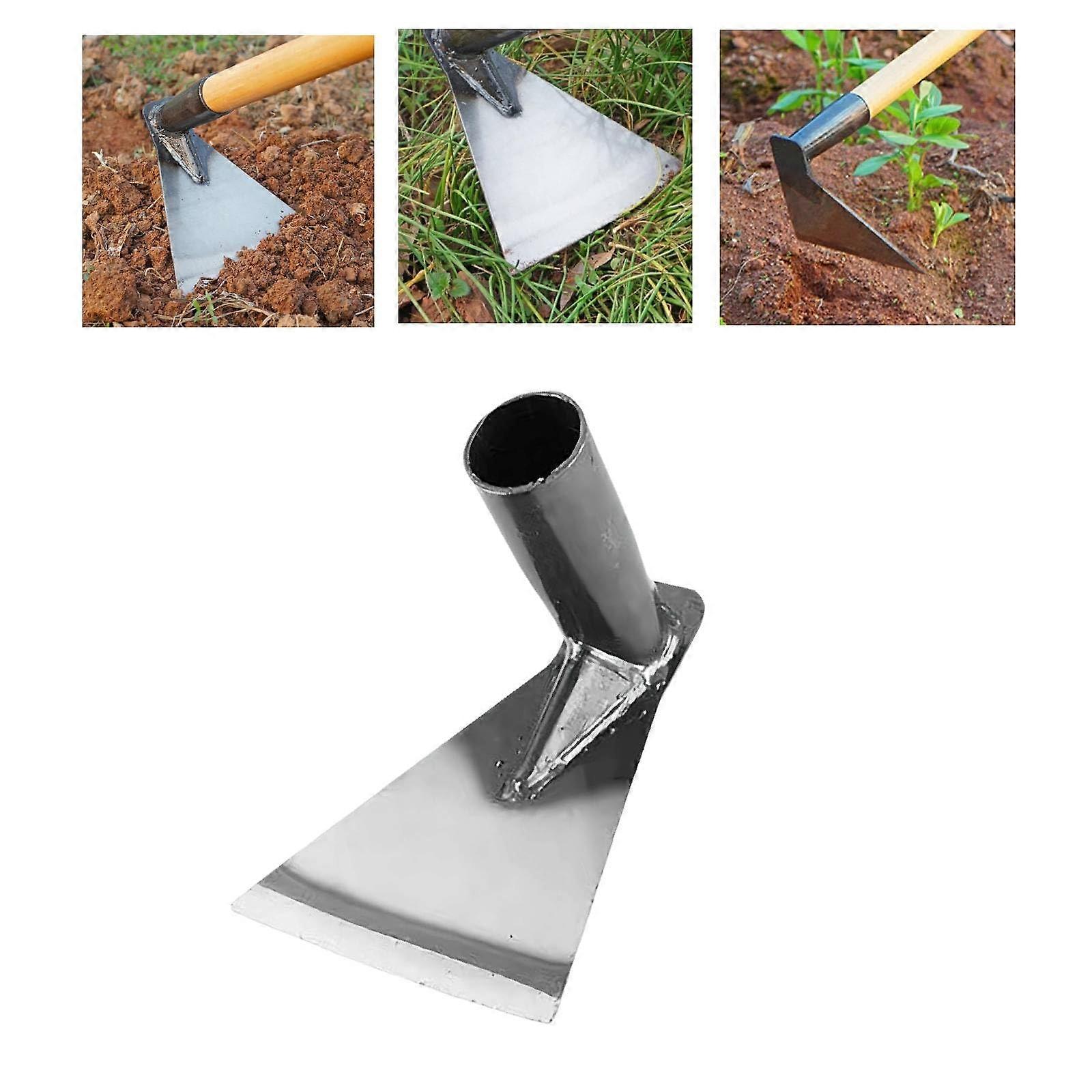 Steel Hoe Weeding Tool For Garden And Farm, 12 Cm Blade, Durable, Effortless Weeding