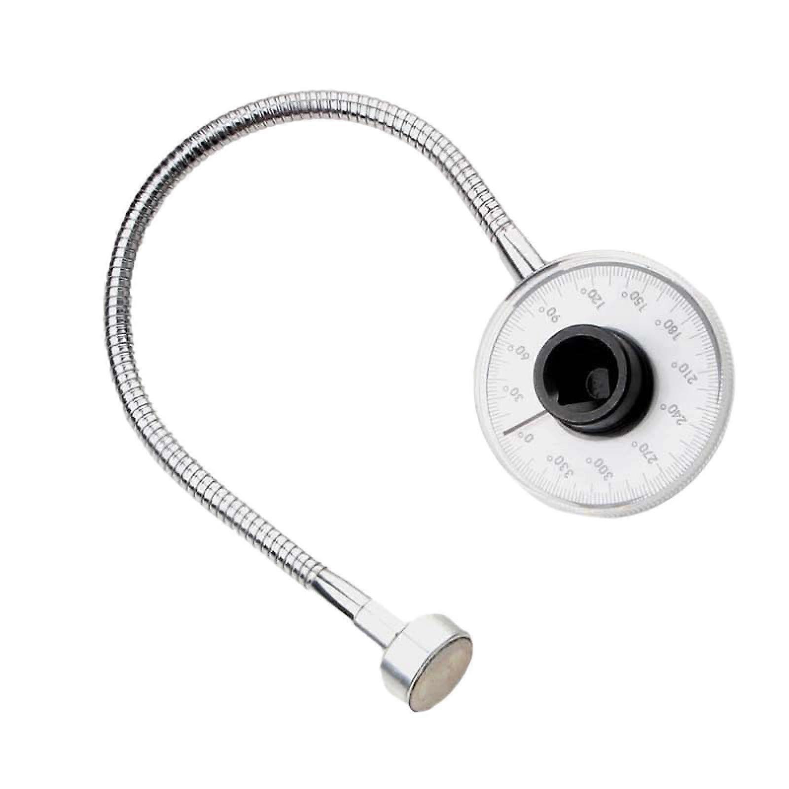 Torque angle gauge 1/2.360 degree adjustable measuring tool 1/2 inch torque wrench angle gauge tool for automotive car