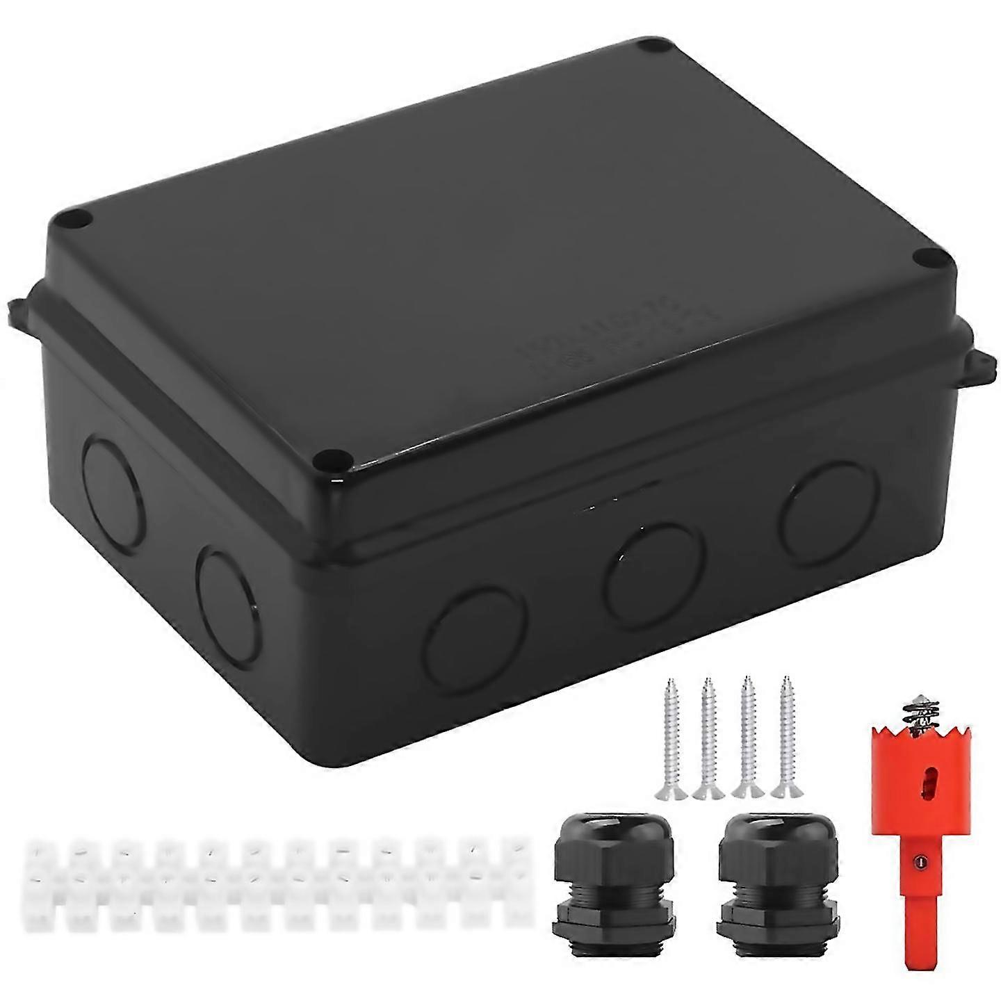 For Electrical Box Outdoor Waterproof Box Ip65 Junction Box Black