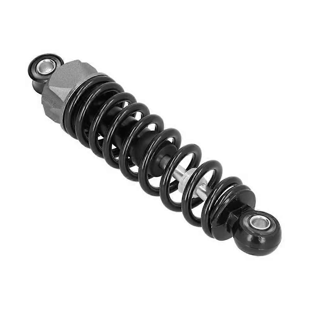 210mm Black Adjustable Rear Shock Absorber Damper for Motorcycle Scooter ATV - 8.3in Spring Pressure Universal Fit
