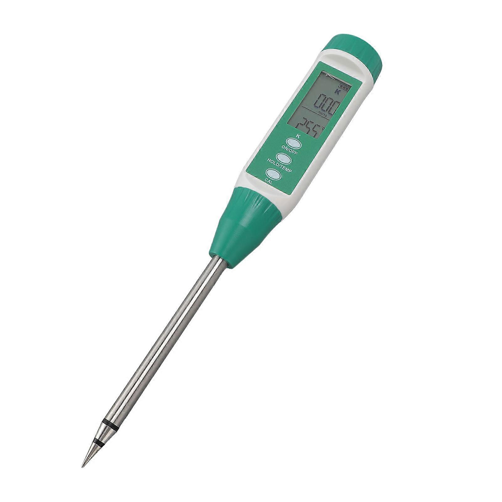 Soil Tester with Probe, High Accuracy, Large Backlit Display, 305x40x40mm