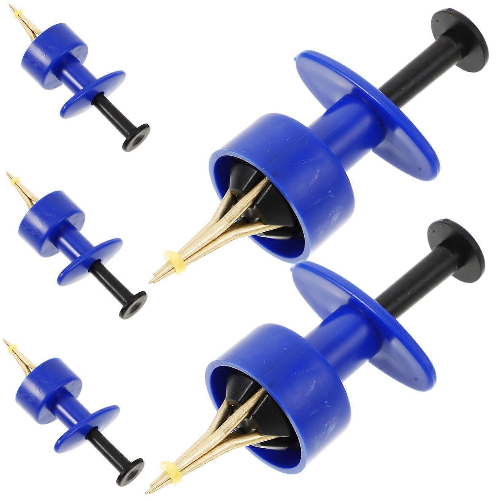 Worm Clip 5Piece Bait Bander Set For Worms Portable Lure Clip Easy To Use Fishing Clamp