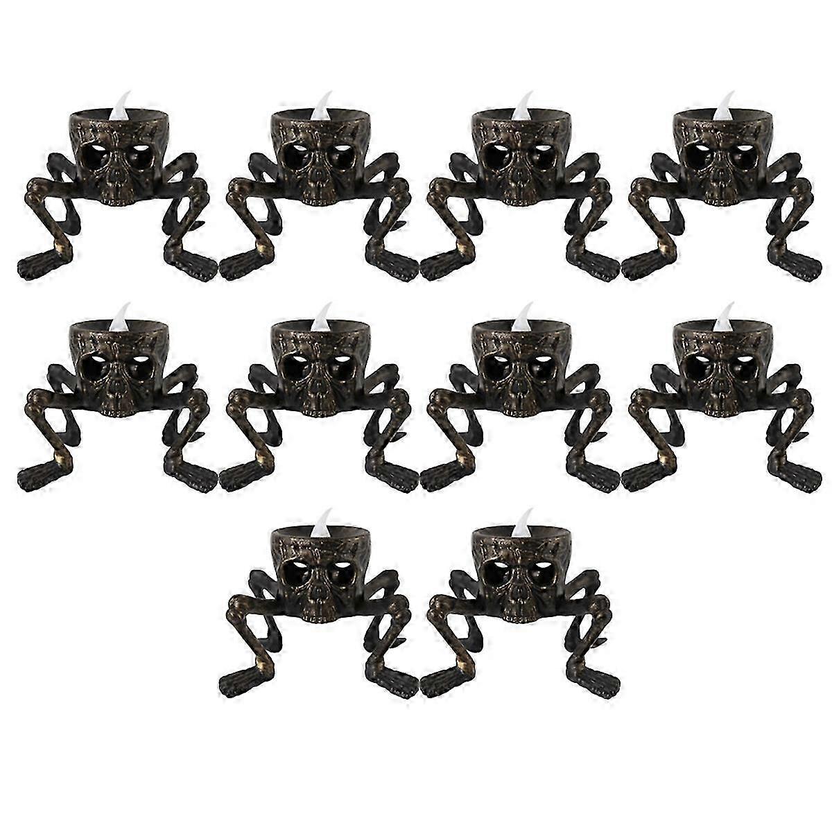 Halloween Skeleton Hand Lamp, LED Electronic Light Candle, B