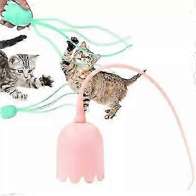 Automatic Rotating Electronic Cat Toy to Keep Your Feline Entertained and Active for Hours