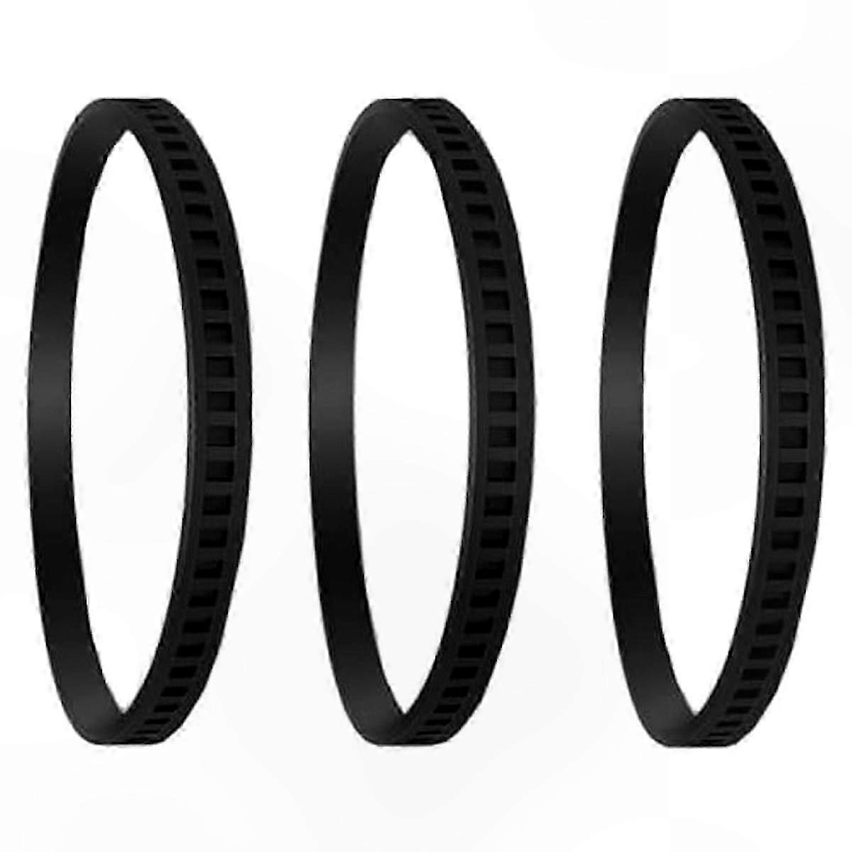 Replacement Tire Set for 3-Pack Band Saw Pulleys, Compatible with Deep Cut Models