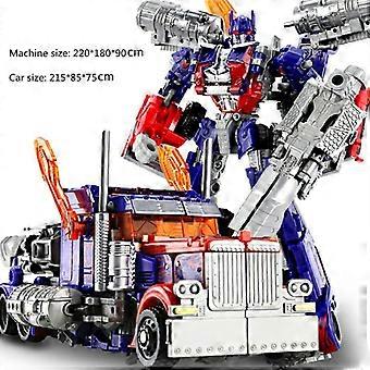 Transformation Legetøj Robot Bil Legering Plastik YS04A Optimu Prim Action Figur Anime Filmserie Børn 