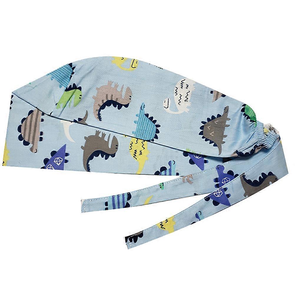 Beautiful Nurse Cap Pure Cotton Dustproof Hat for Working 1 Piece Adjustable