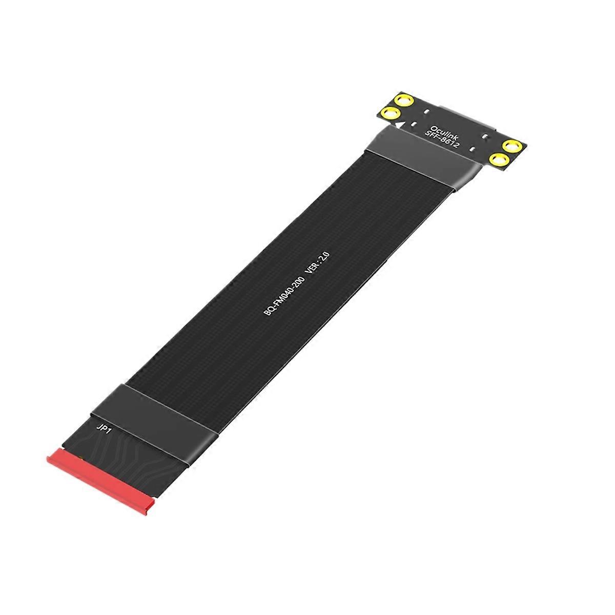M.2 NVME to Oculink 4i Extension Cable PCIE4.0 for SSD Graphics Card