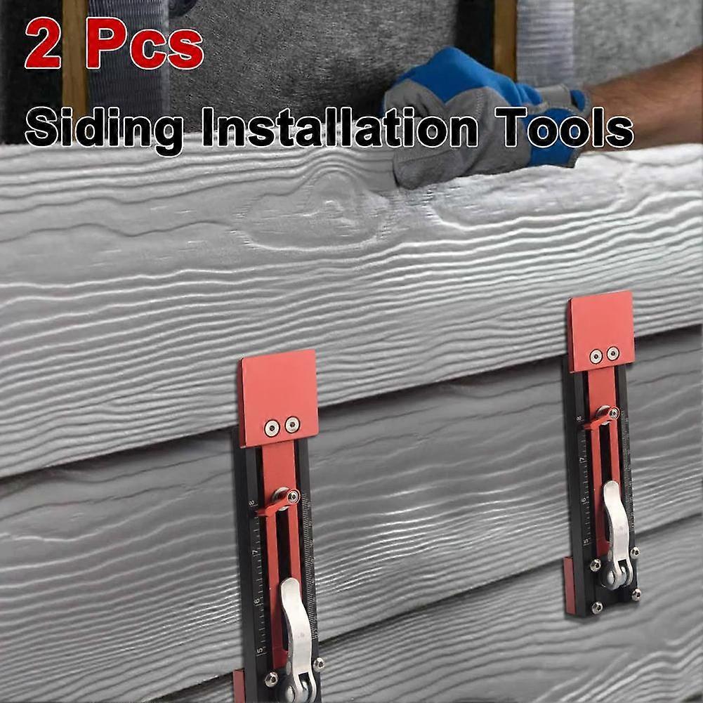 Upgraded 2 Pcs Siding Installation Tools,Siding Mounting Kit Siding Installation