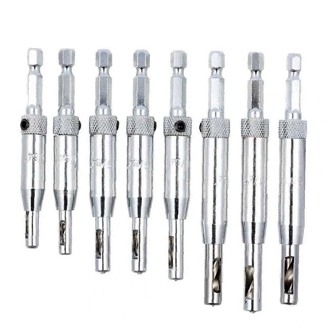 Basic Hole Punch Hardware Center Drill Bit Kit Centering Tools Hinge For Tapper