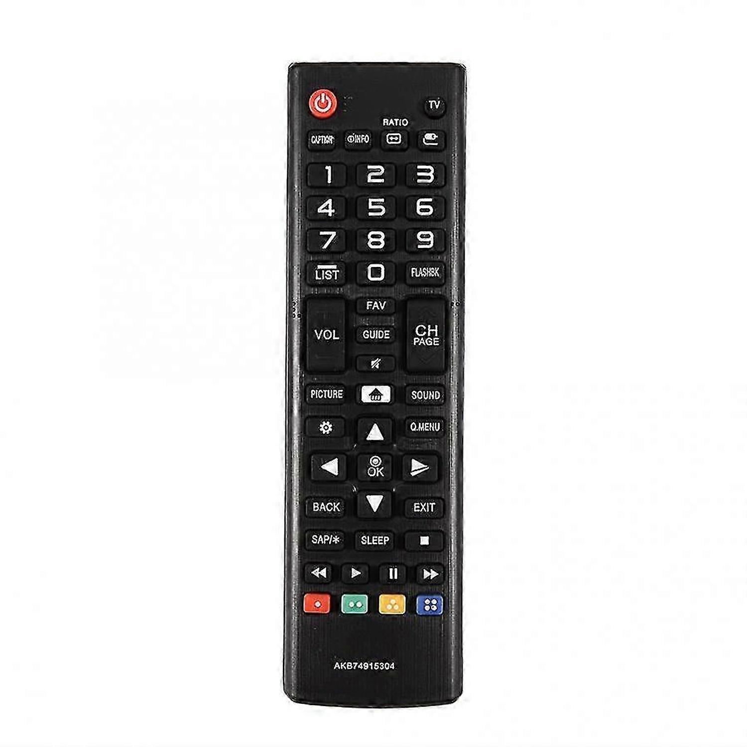 Remote Control Akb74915304 for Smart Tv Durable Universal Remote Control Replacement for