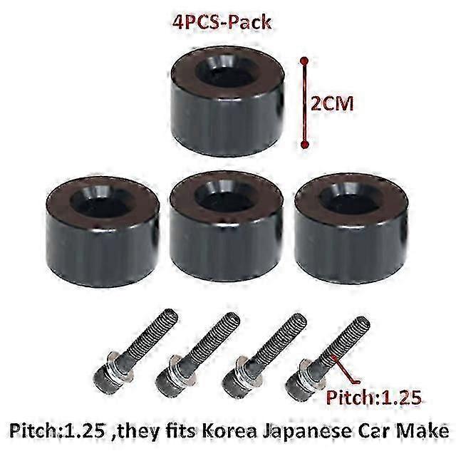 Jaycreer 4pcs-pack Universal Car Seat Heightening Spacer Pads For Car Seat Modification - Seats, Benches Accessoires