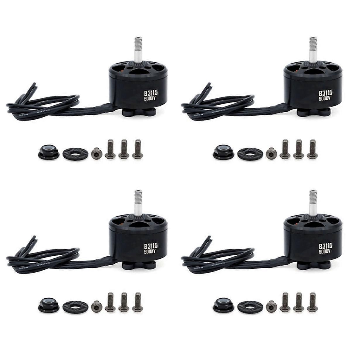 4PCS for SurpassHobby BAT 3115 900KV Brushless Motor Drone Competition Motor for FPV Racing Drone P