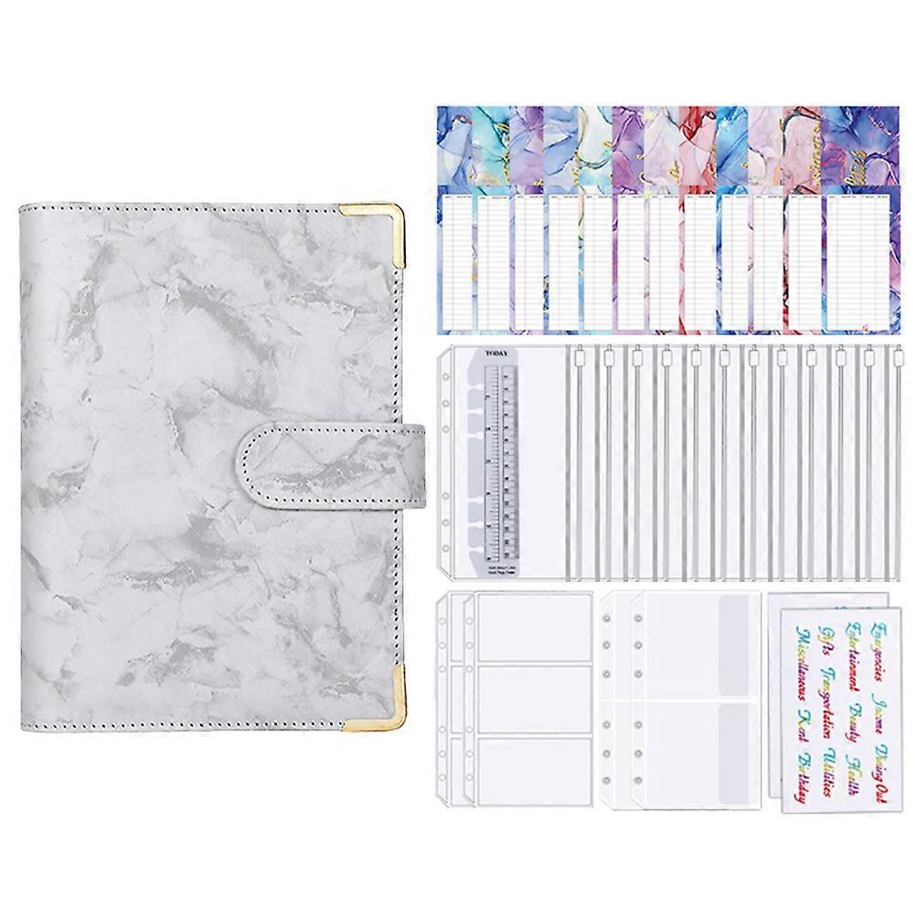 Budget Binder Handbook for Financial Planning 1Set with Loose-Leaf Notepad