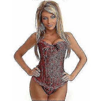 Corsets For Women Gothic Bustier Corset Top, Halloween Women's Bustiers Corsets