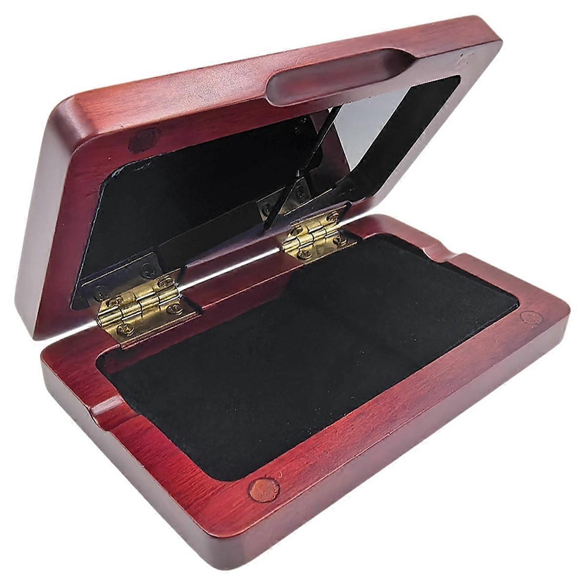 Saxophone Clarinet Container Box Case with Slots for 2pcs Reeds Music Accessories